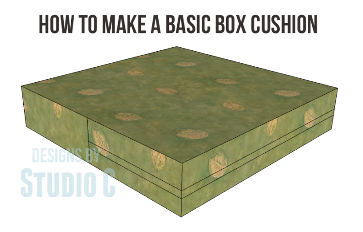 how to make a basic box cushion 6 copy
