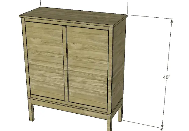 Free Plans to Build a Viva Terra Inspired Tradewinds Armoire