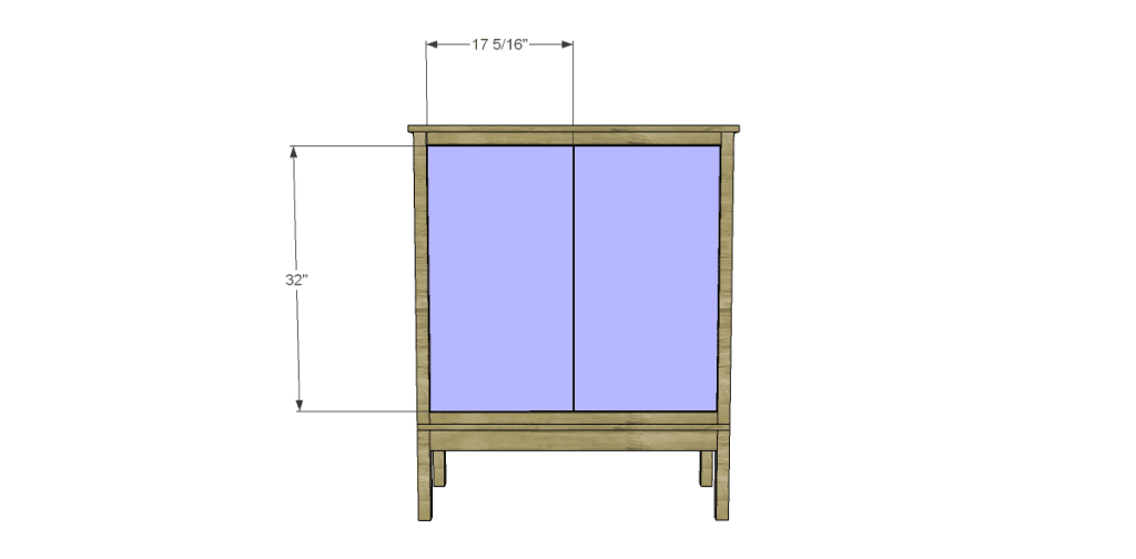 Free Plans to Build a Viva Terra Inspired Tradewinds Armoire_Doors
