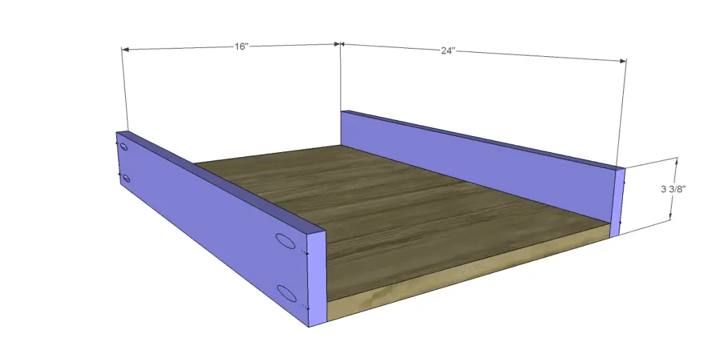 Free Plans for a Joss & Main Inspired Lodge Coffee Table_Drawer BS
