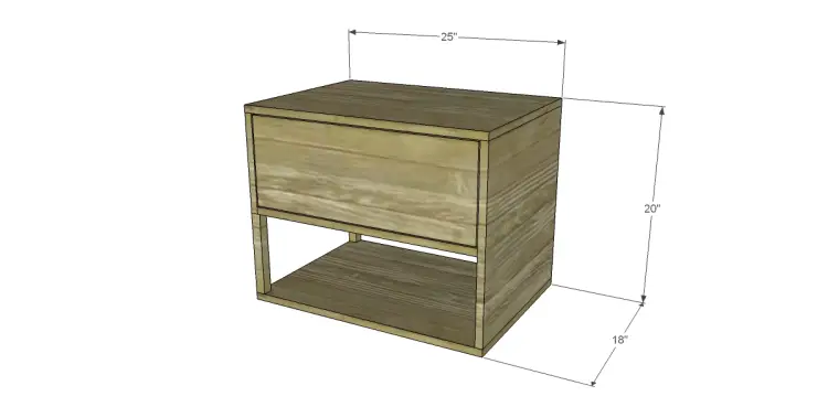 Free Plans to Build a One Kings Lane Inspired Harrison End Table