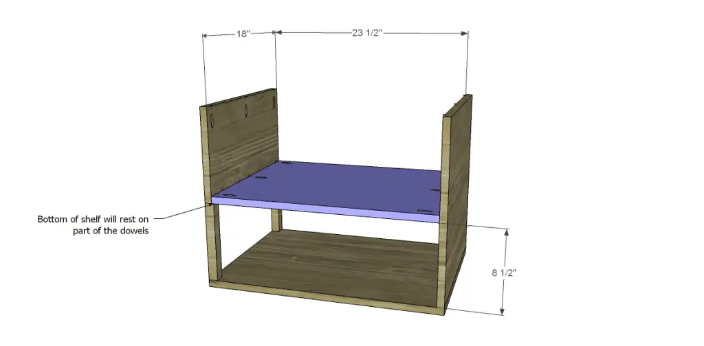 Free Plans to Build a One Kings Lane Inspired Harrison End Table_Shelf