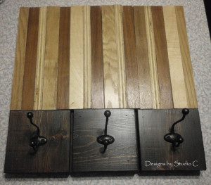 Scrap Wood Wall Organizer