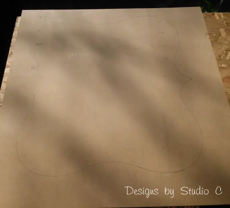 how to make a large swirly frame 2040