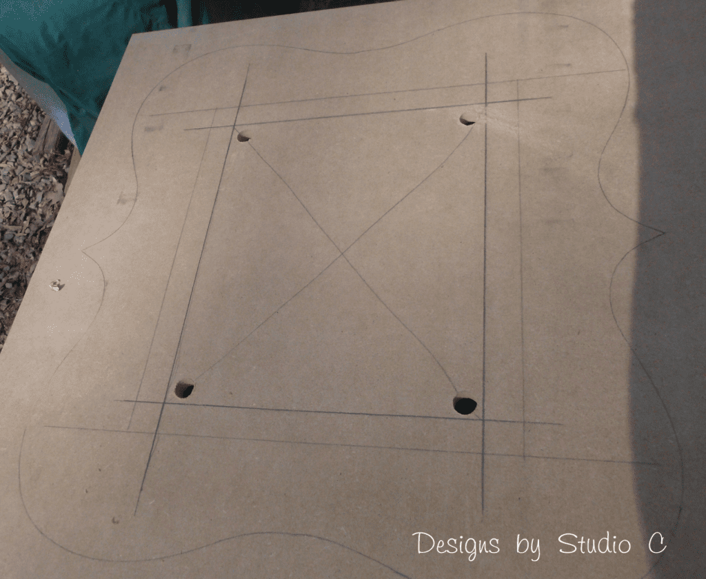 how to make a large swirly frame 2043