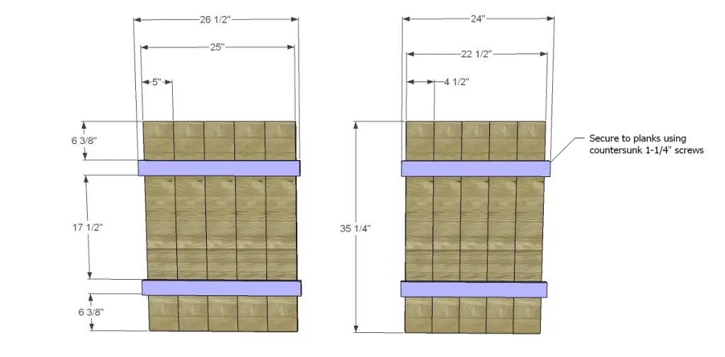 Free Plans to Build Robin's Planter Boxes_Panels 1