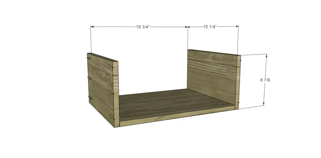 Free DIY Plans to Build a One Kings Lane Inspired Trix Media Cabinet (Large)_Drawer BS