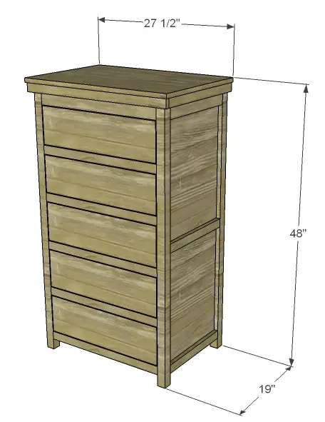 free plans to build a farmhouse chest