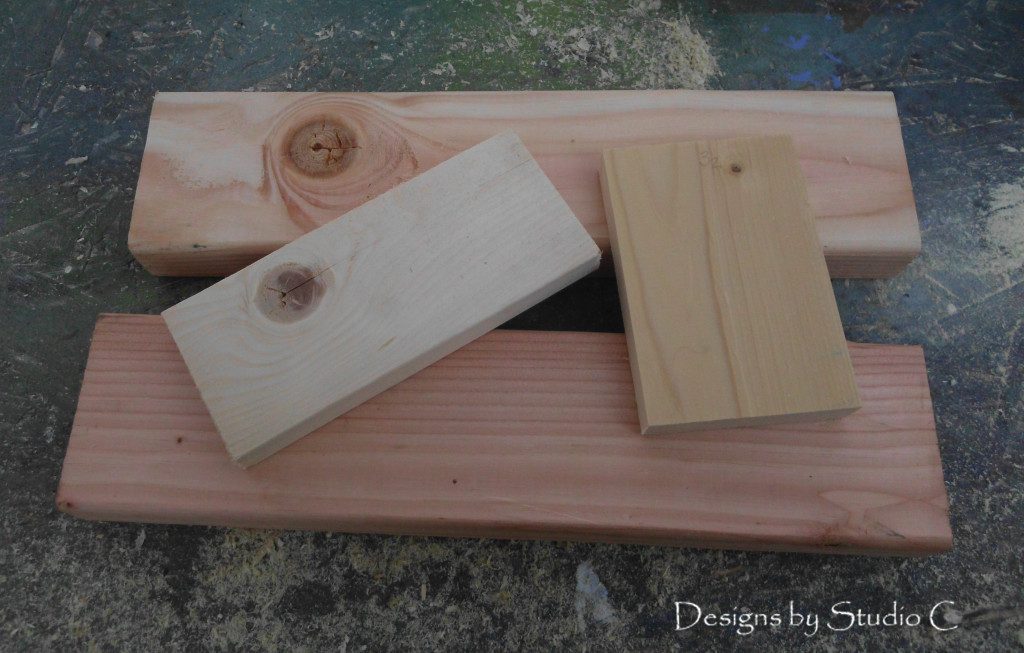 how to build decorative wood pedestals scraps