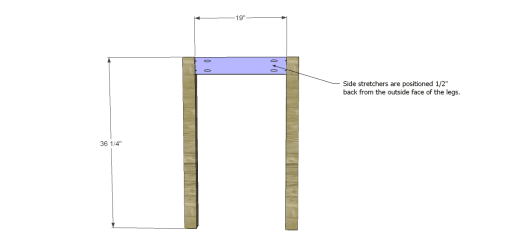 build a eurpoean garden table legs sides