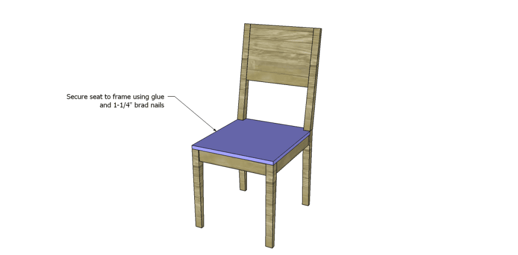 free plans to build a world market inspired tradesman chair_Seat 2
