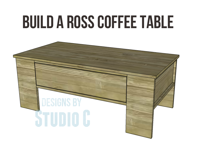 Free Plans to Build a World Market Inspired Ross Coffee Table