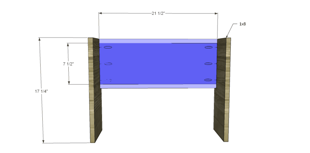 free plans to build a world market inspired ross coffee table _Sides