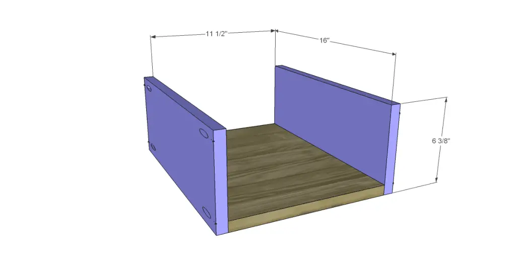 free plans to build a joss main inspired banyan end table_Drawer BS