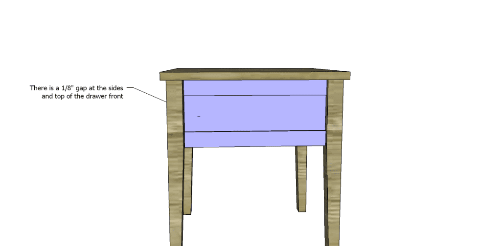 free plans to build a joss main inspired banyan end table_Drawer Front 2