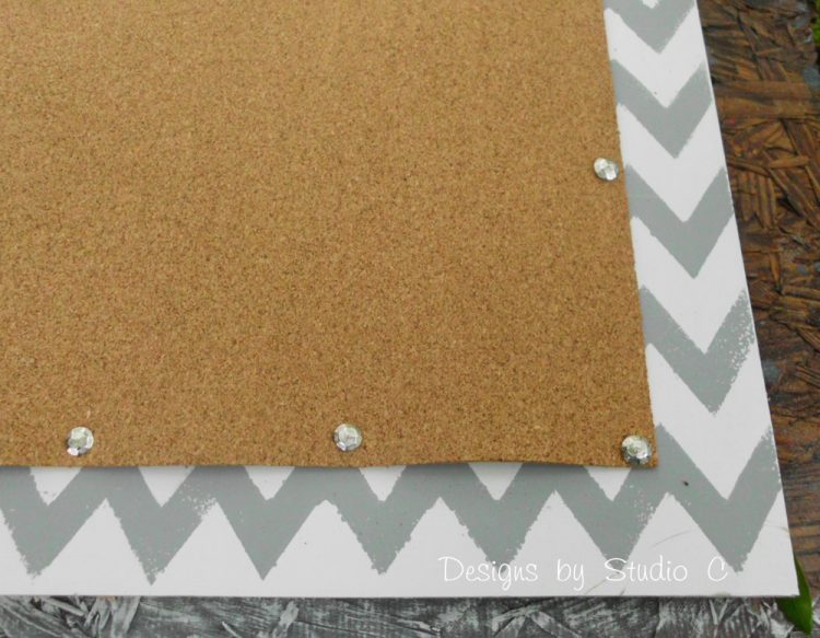 How to Make a Cork Board out of an Old Screen Door SANY2134
