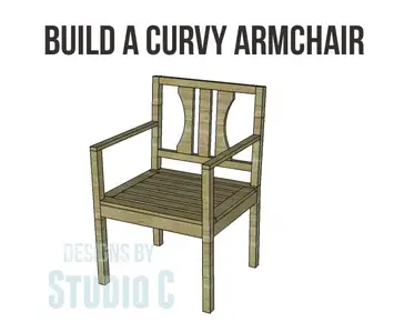 Free Plans To Build A Curvy Armchair