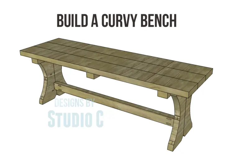 Free Plans to Build a Curvy Bench