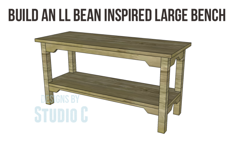 free plans to build an ll bean inspired large bench_Copy