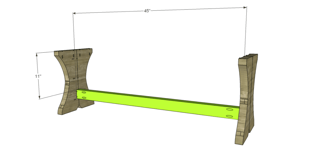 free plans to build a curvy bench_Stretcher