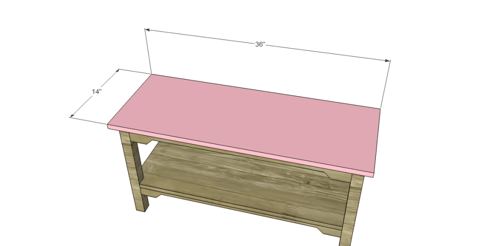 free plans to build an ll bean inspired large bench_Top