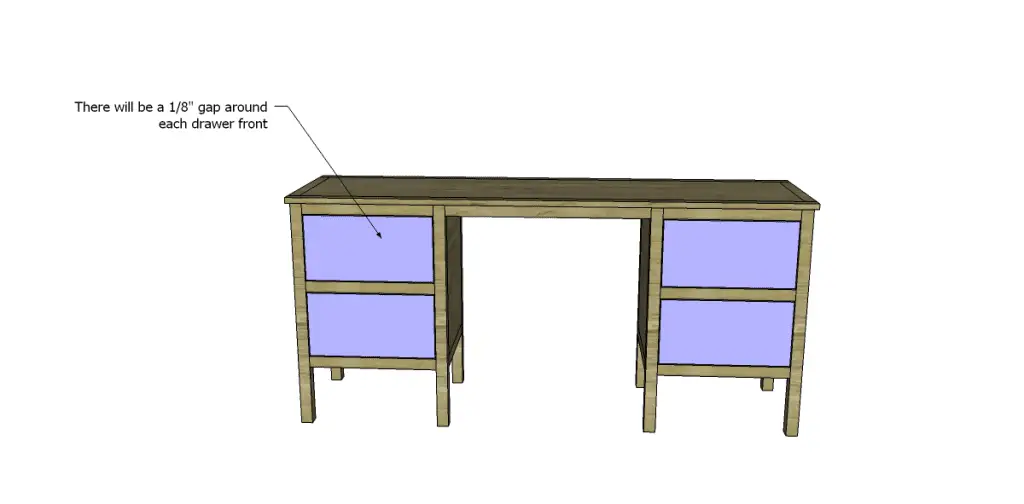 free plans to build a sereno desk_Drawers