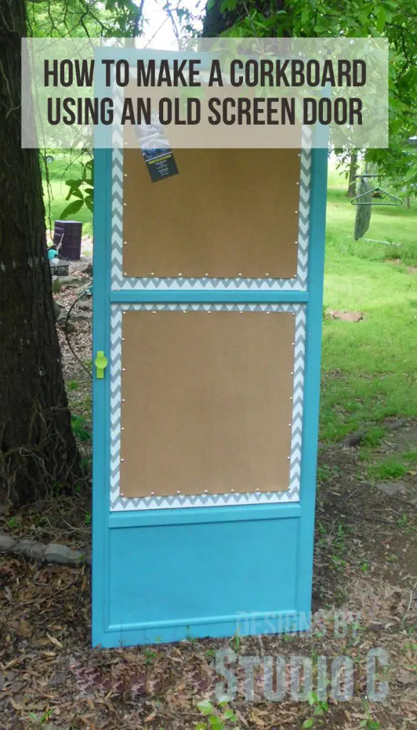 How to Make a Cork Board out of an Old Screen Door SANY2147 copy