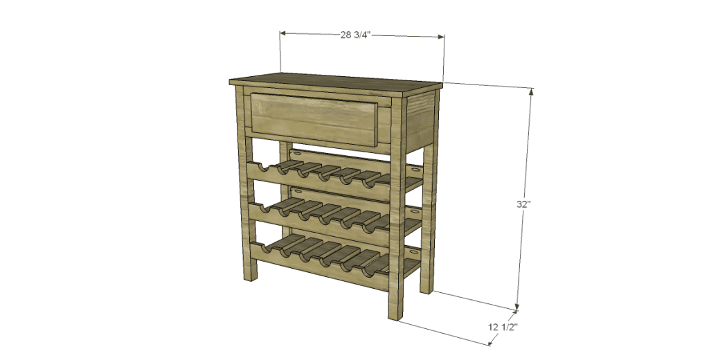 free plans to build a joss main inspired julius wine table