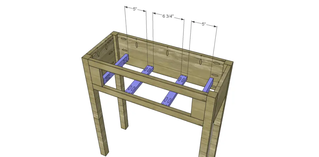 free plans to build a joss main inspired julius wine table_Drawer Supports