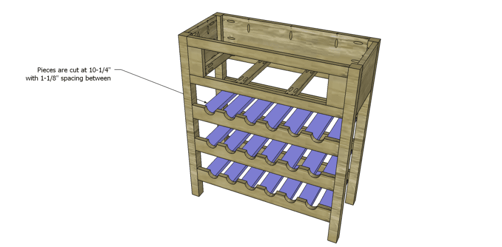 free plans to build a joss main inspired julius wine table_Slats