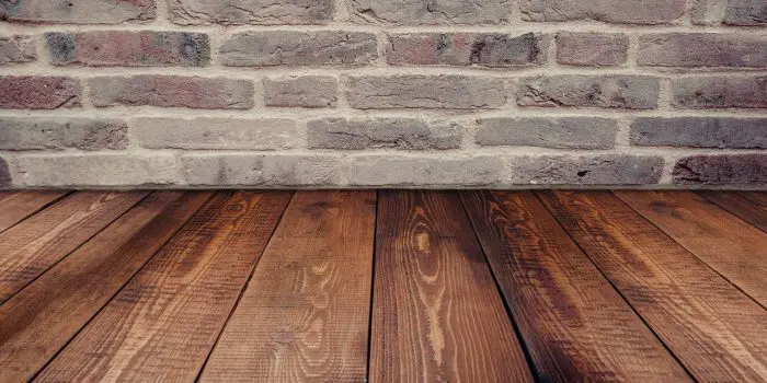 hardwood floor options wood flooring with brick wall