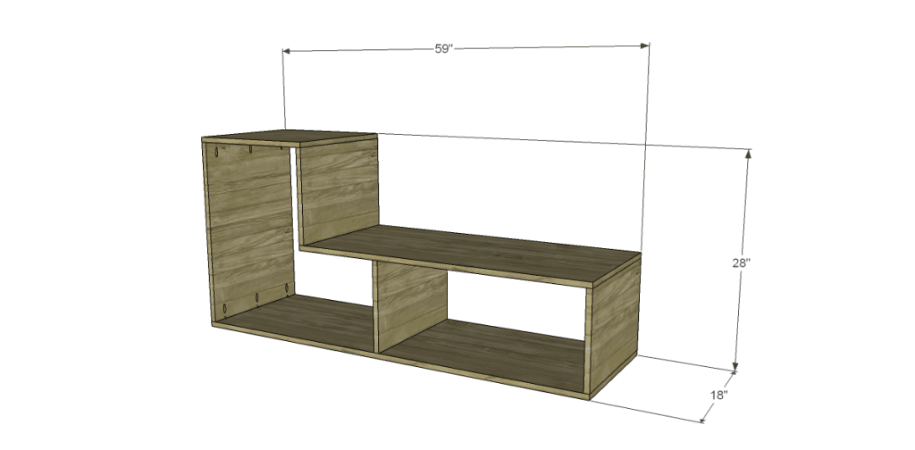 Free DIY Woodworking Plans to Build a Flexi Bookcase_2