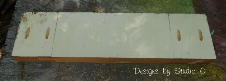 How to Make a Side Table with Parts from an Old Door SANY2268