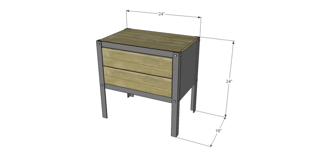 free plans to build a Bolt side table