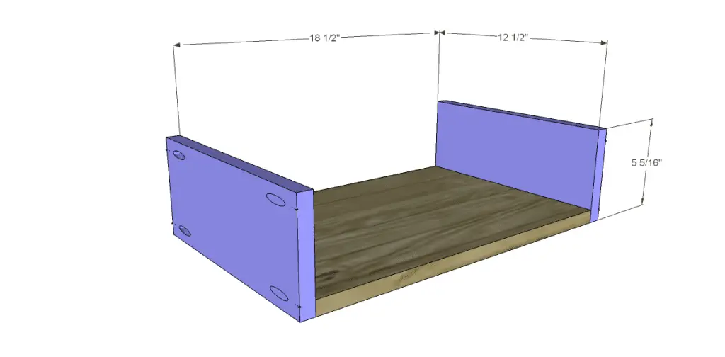 free plans to build a Bolt side table_Drawer BS