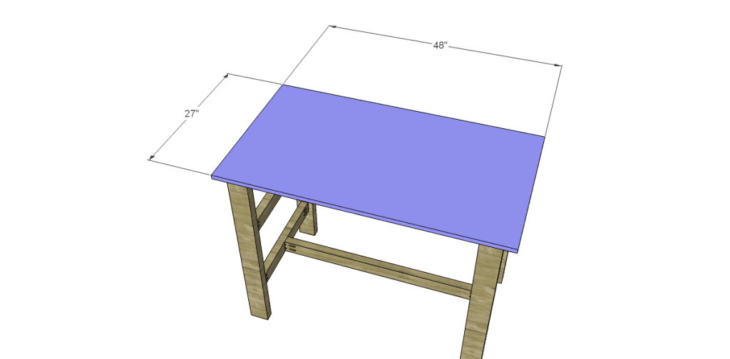 free plans to build a brooklyn table_Top