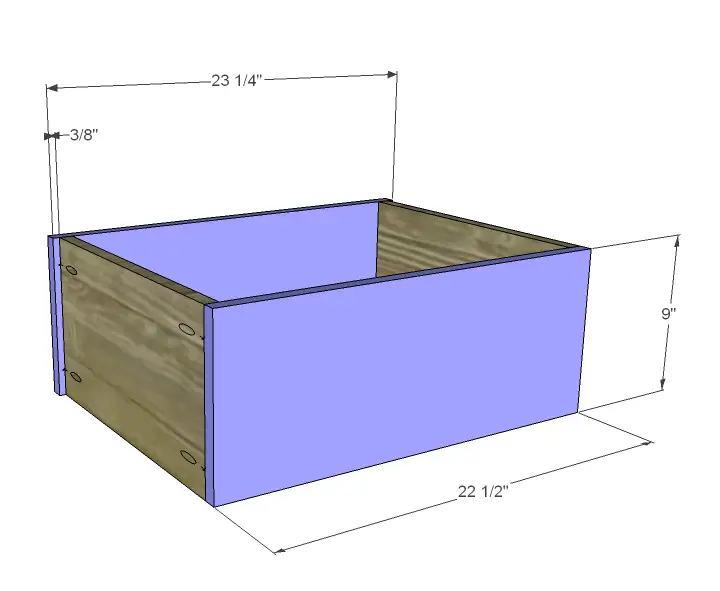 free DIY woodworking plans to build a leroy end table_Drawer FB