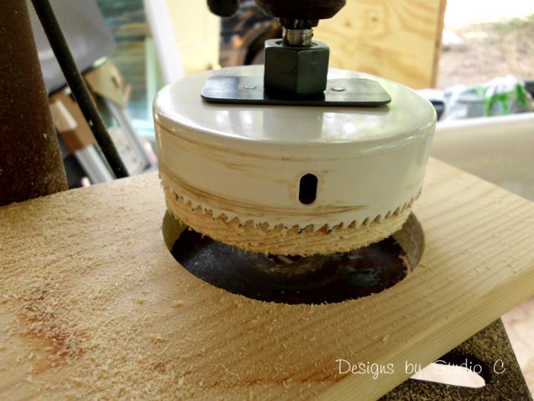 can you use a hole saw on a drill press?