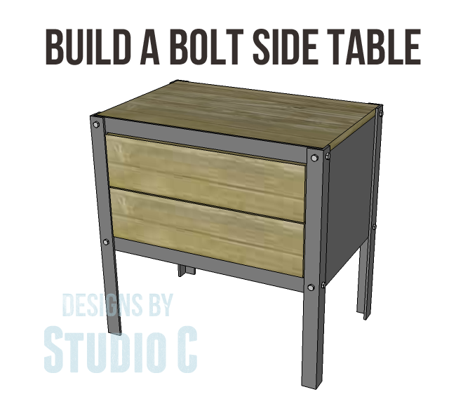 Free Plans to Build a Bolt Side Table