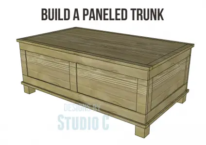 build paneled trunk