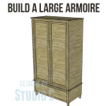 build a large armoire featured image with title of furniture plan