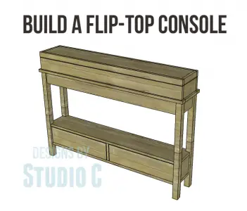 Flip Top Console