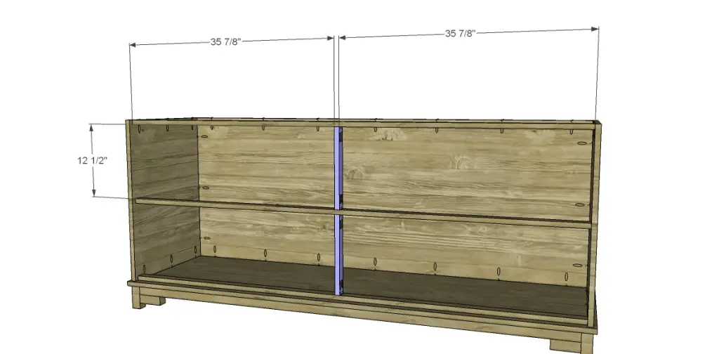 free DIY woodworking plans to build a greek key dresser_Dividers