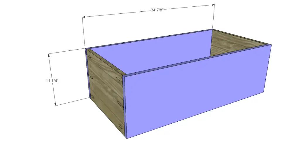 free DIY woodworking plans to build a greek key dresser_Drawer FB