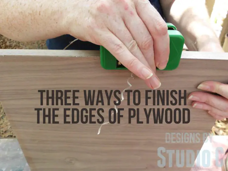 three ways to finish the edges of plywood 