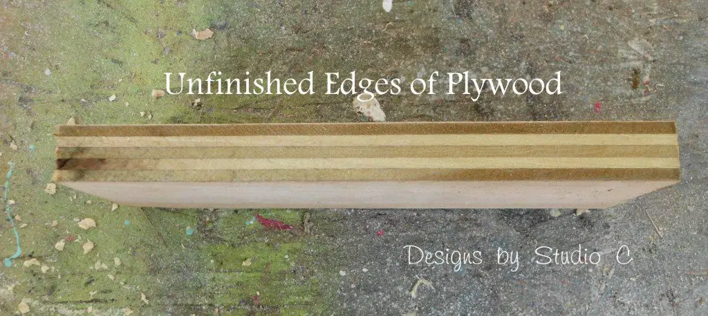 three ways to finish the edges of plywood SANY2474