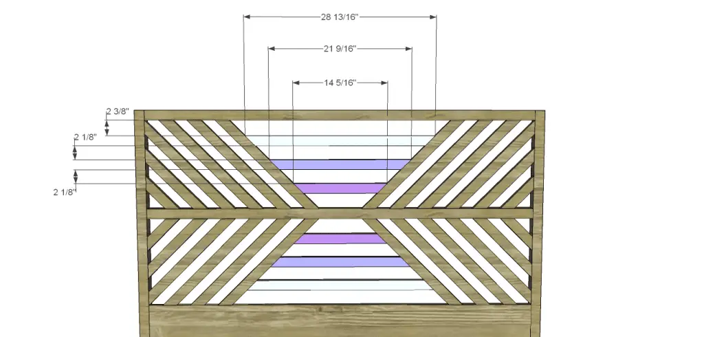 diy bed plans - diagonal QBed_Headboard 4