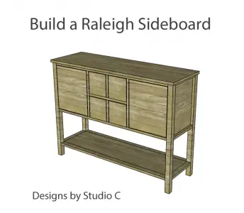 build raleigh sideboard