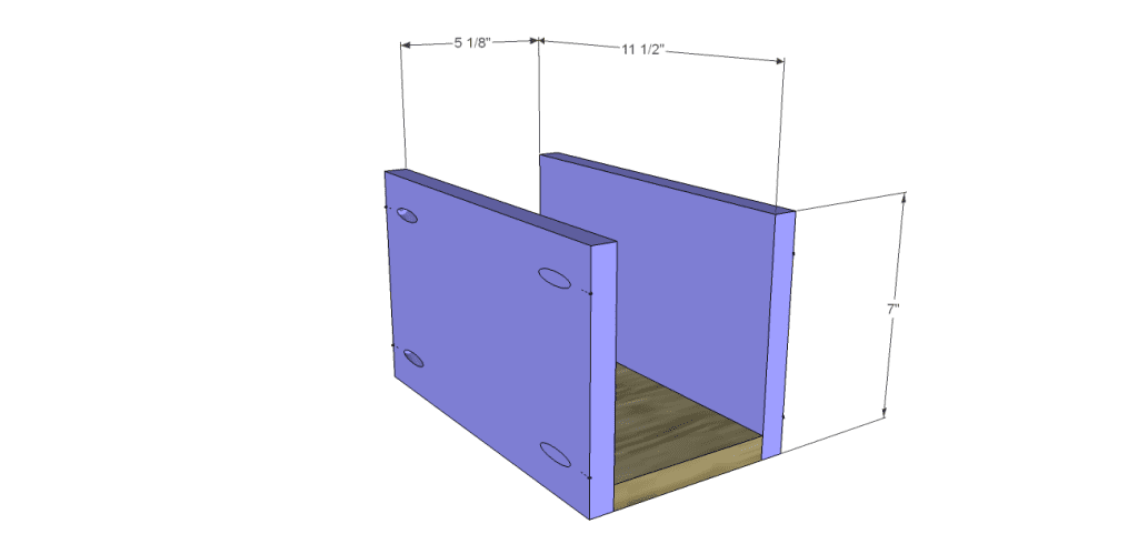 plans build sideboard - raleigh_Drawer BS