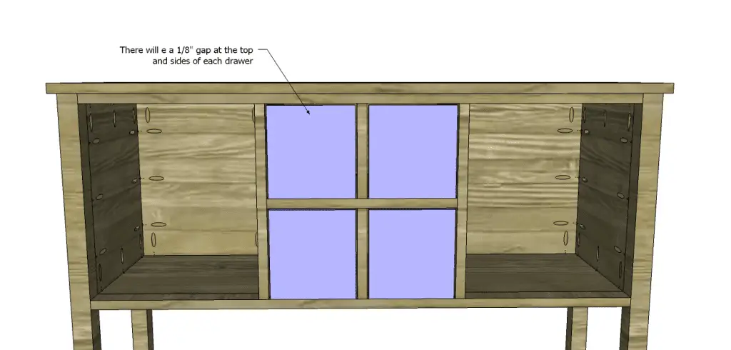 plans build sideboard - raleigh_Drawers